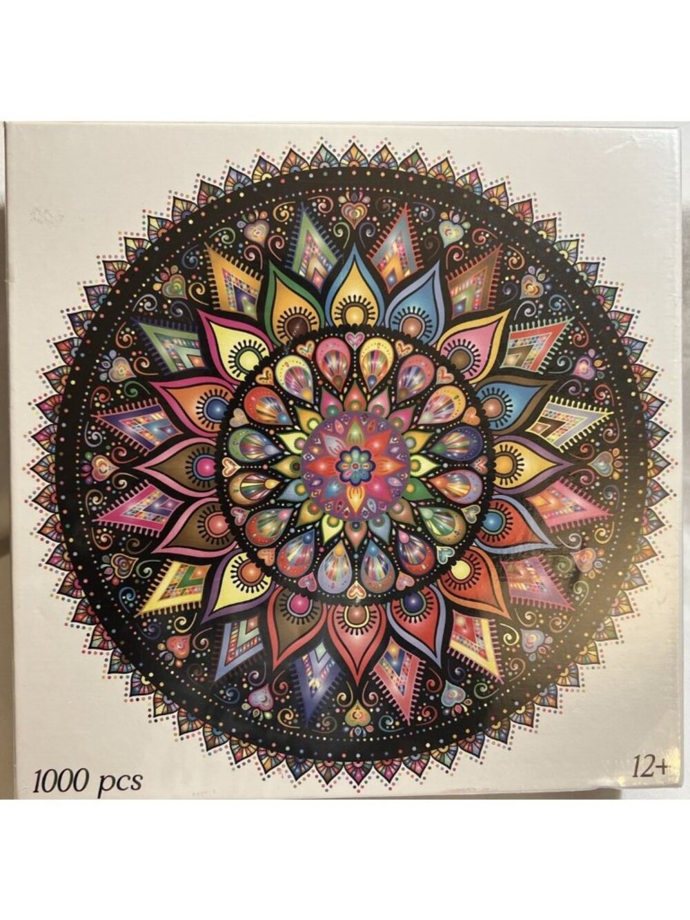 Bgraamiens Puzzle Geometric Colorful Mandala 1000 Pieces New Sealed